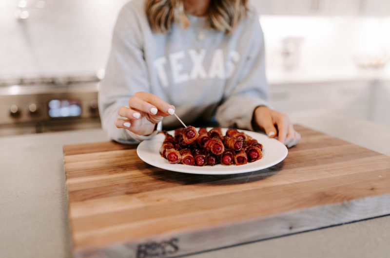 Bacon Wrapped Smokies