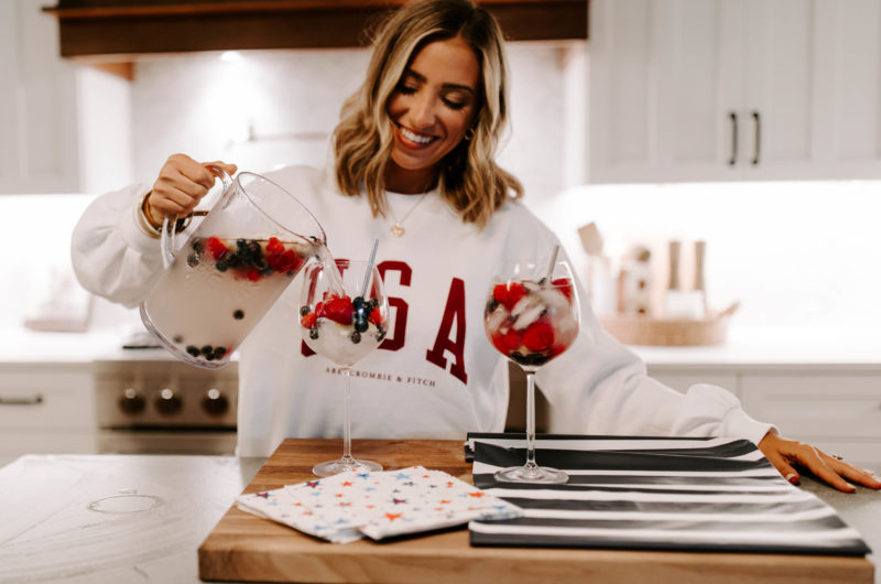 Red, White & Blue Sangria