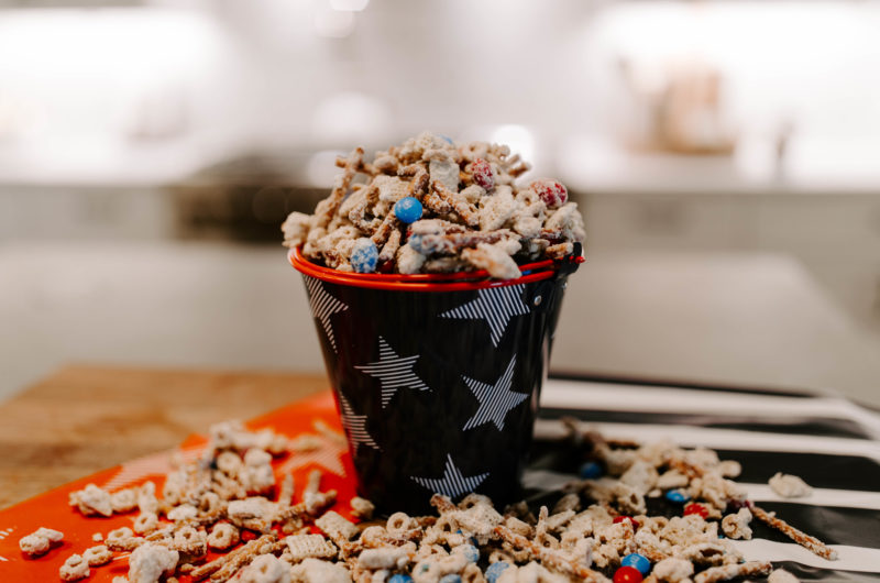 Patriotic Puppy Chow