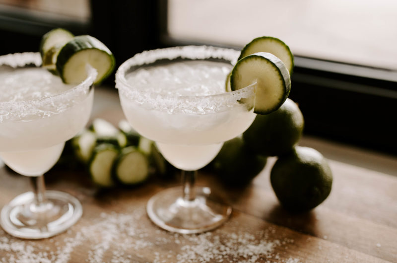 Cucumber Lime Margaritas