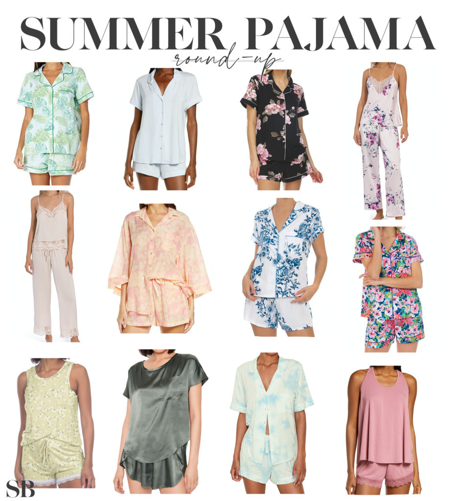 Summer Pajama Round-Up - Stefany Bare Blog