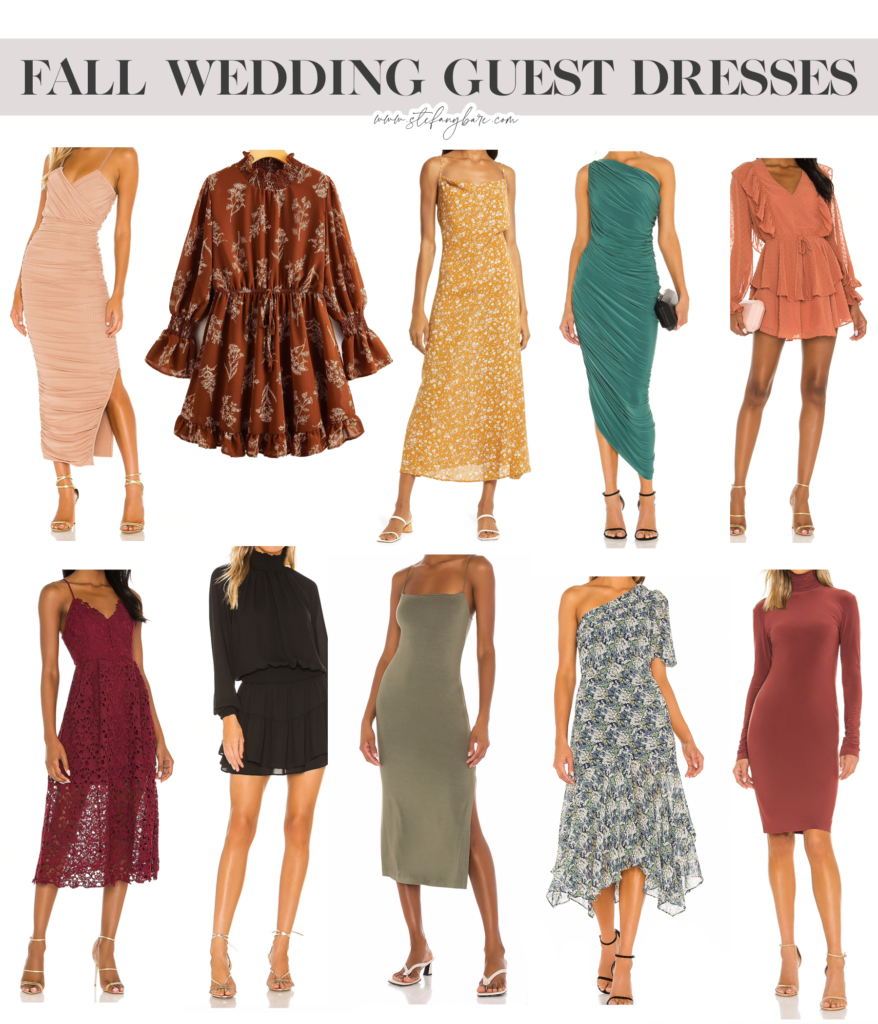 Fall Wedding Guest Dress Round-Up - Stefany Bare Blog