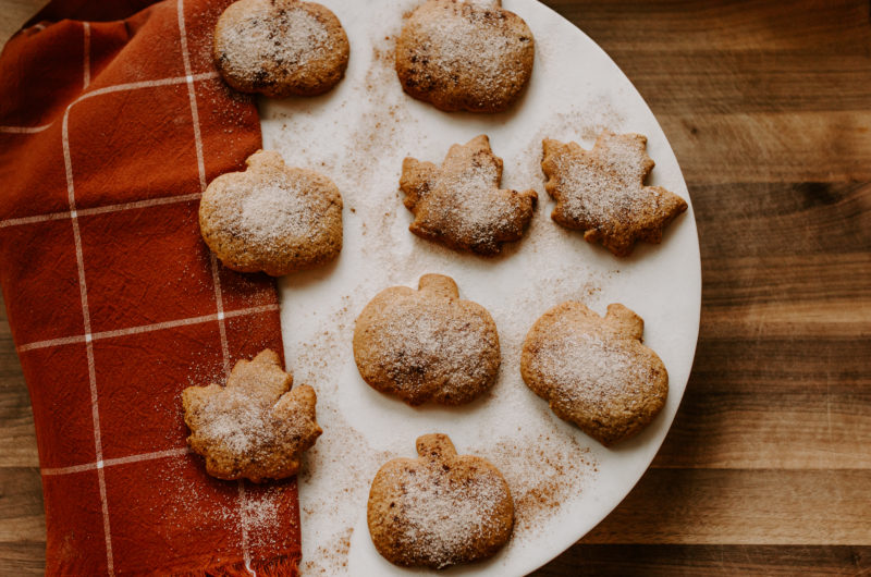 Pumpkin Snickerdoodle Cookies