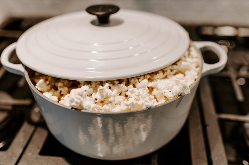 Stovetop Seasoned Popcorn