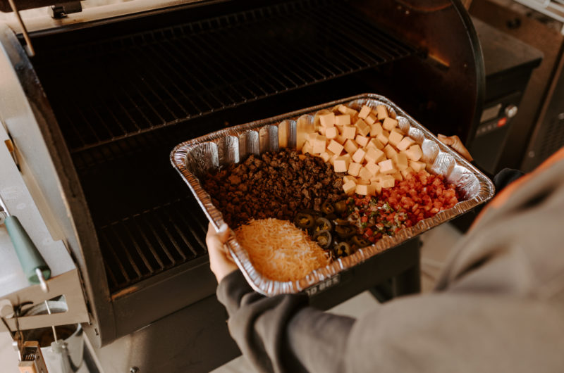 Traeger One-Pan Loaded Queso