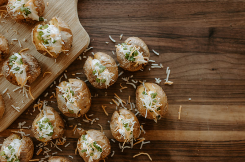 Mini Baked Potatoes