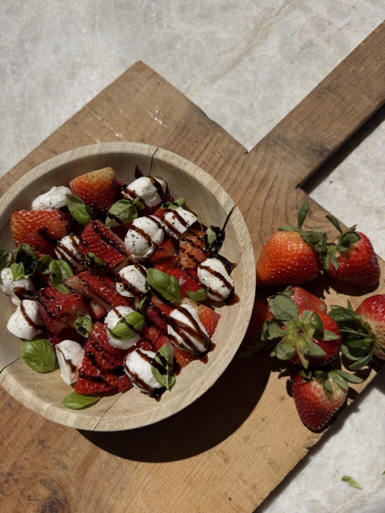 Strawberry Caprese Salad