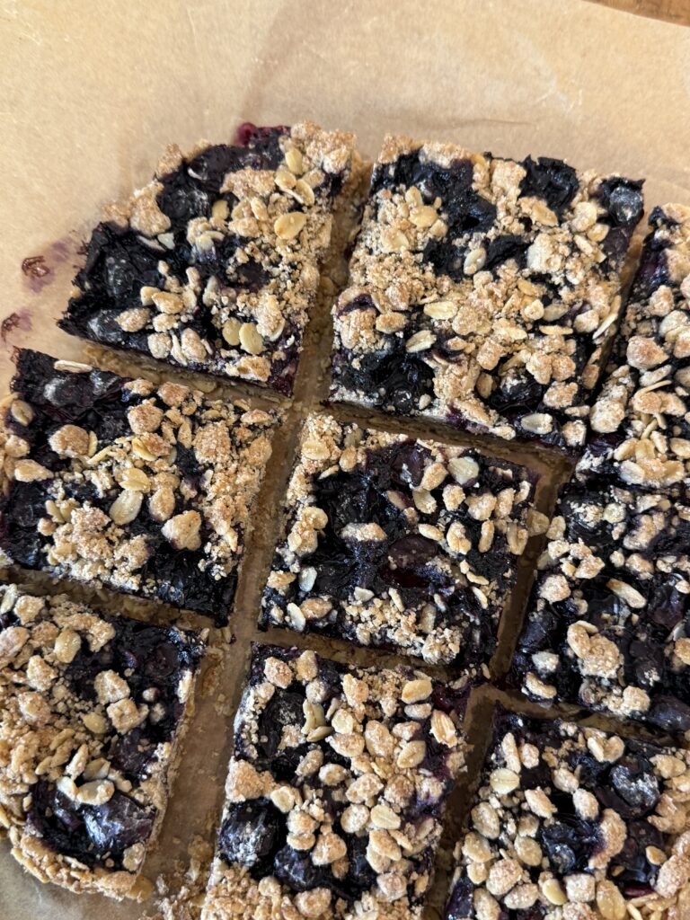 Blueberry Breakfast Bars