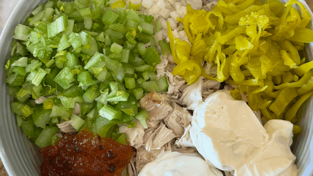 Pepperoncini Chicken Salad